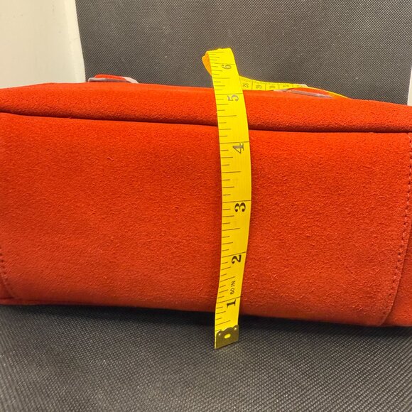 Madewell the medium crossbody bag in Bandana Red suede - Brand New - Never used - Picture 9 of 13